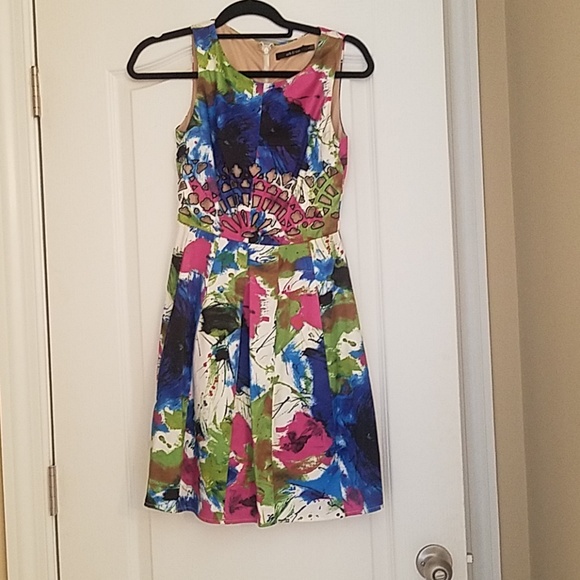 Colorful Boutique Dress - Picture 1 of 3